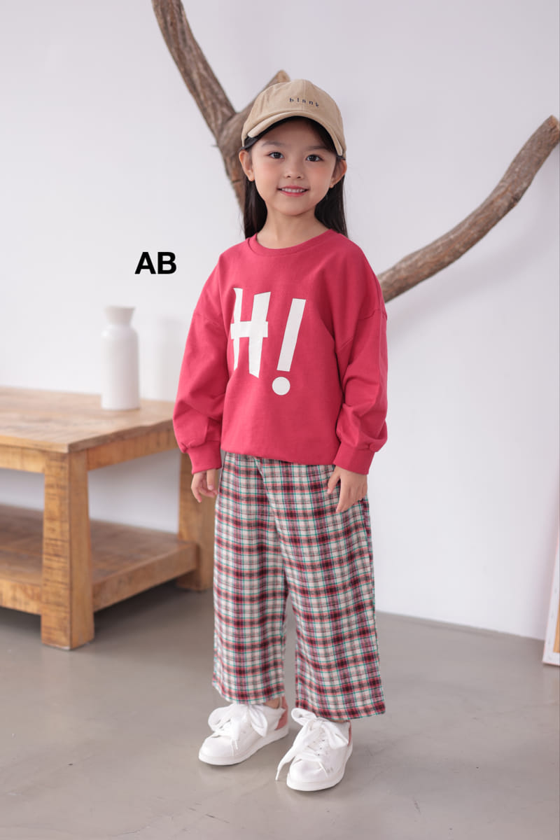 Ab - Korean Children Fashion - #littlefashionista - English Sweatshirt - 8