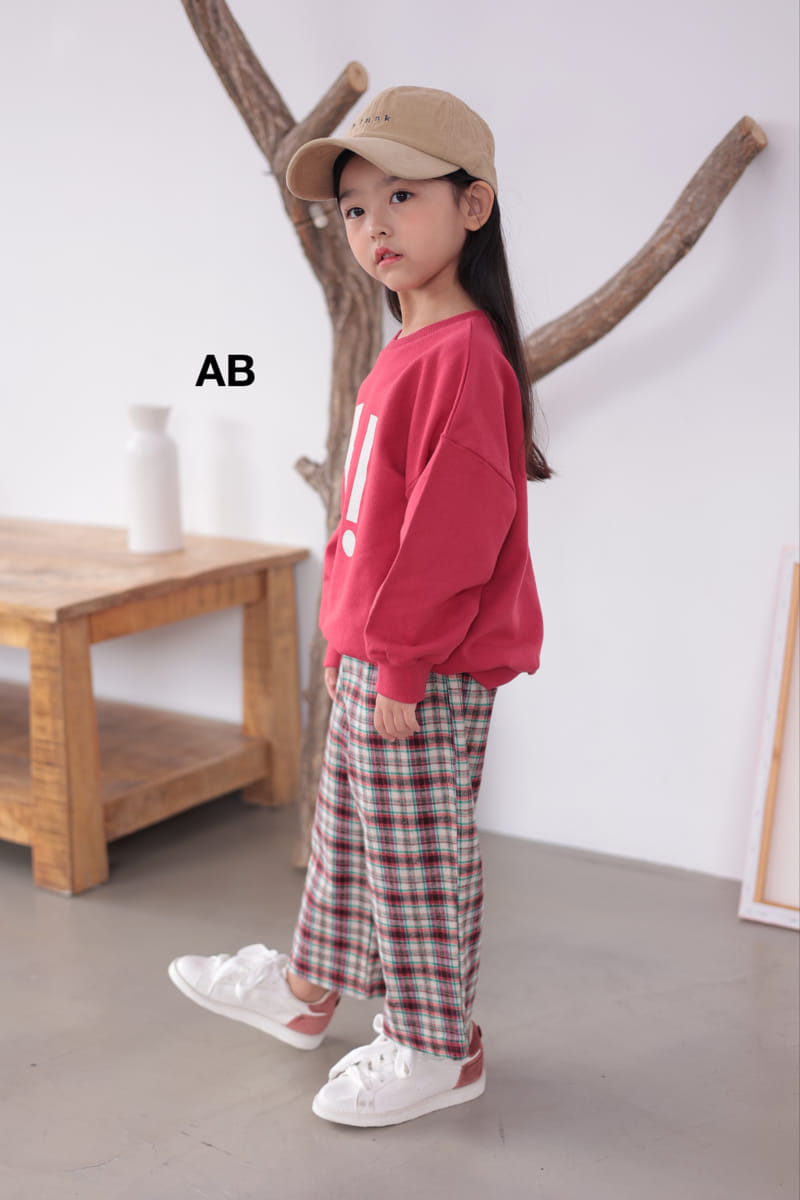 Ab - Korean Children Fashion - #minifashionista - English Sweatshirt - 10