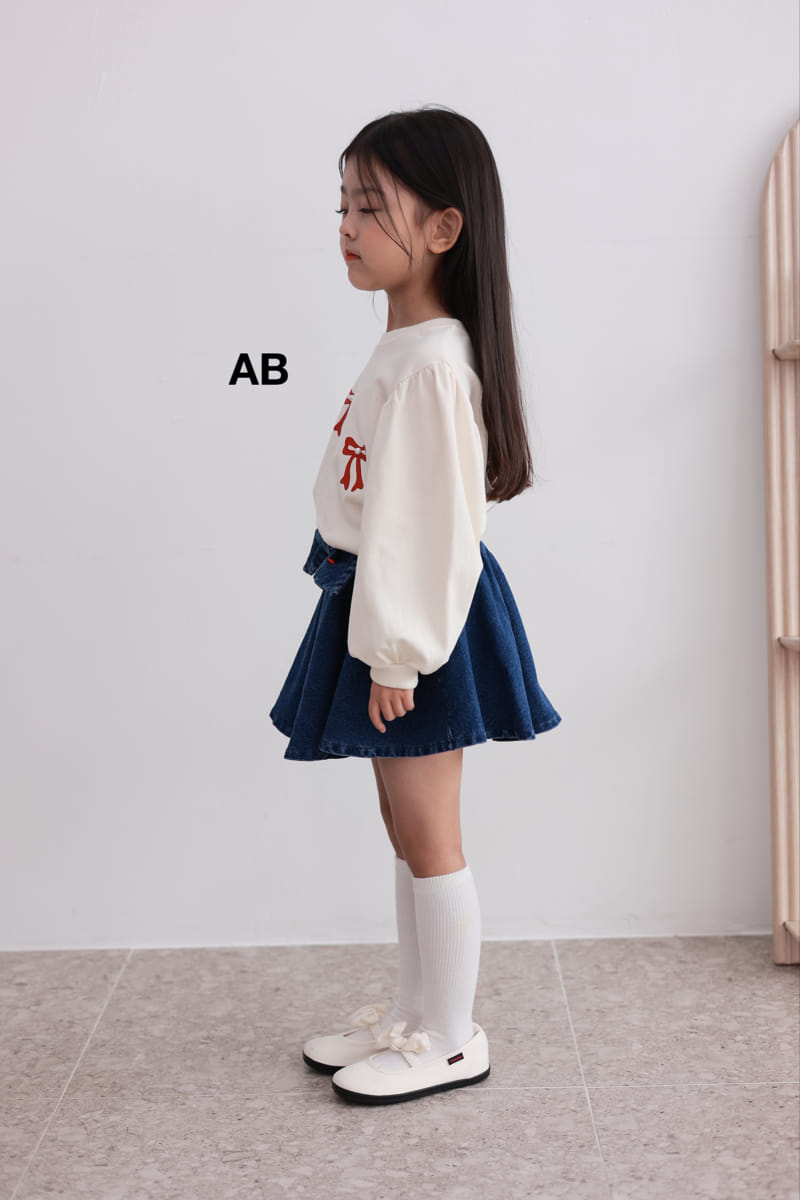 Ab - Korean Children Fashion - #prettylittlegirls - Fluffy Ribbon Tee - 5