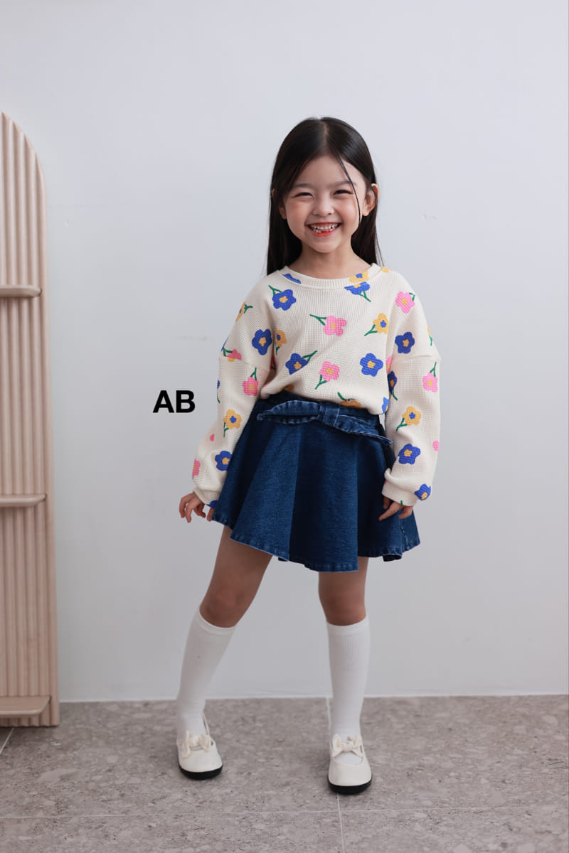 Ab - Korean Children Fashion - #prettylittlegirls - Ribbon Whole Skirt - 6