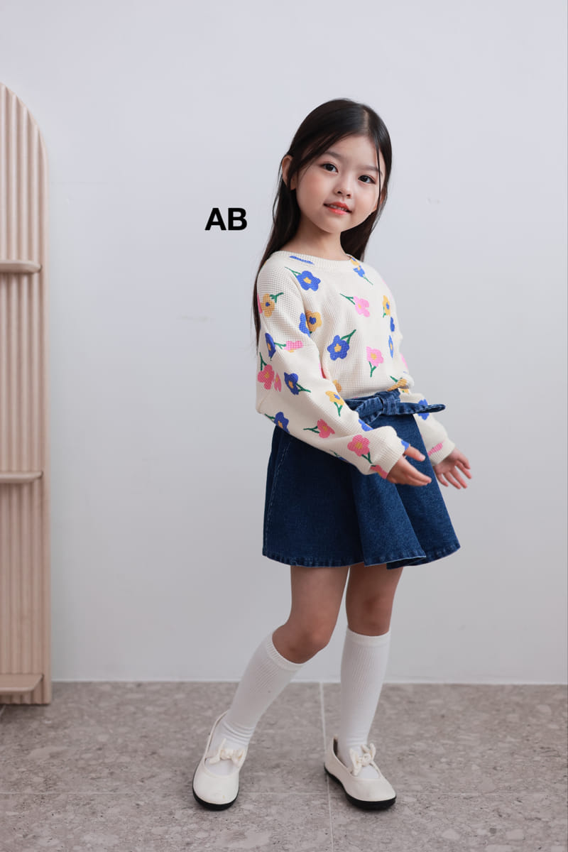 Ab - Korean Children Fashion - #toddlerclothing - Ribbon Whole Skirt - 8