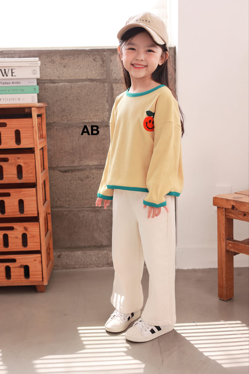 Ab - Korean Children Fashion - #toddlerclothing - Apple Piping Tee - 10