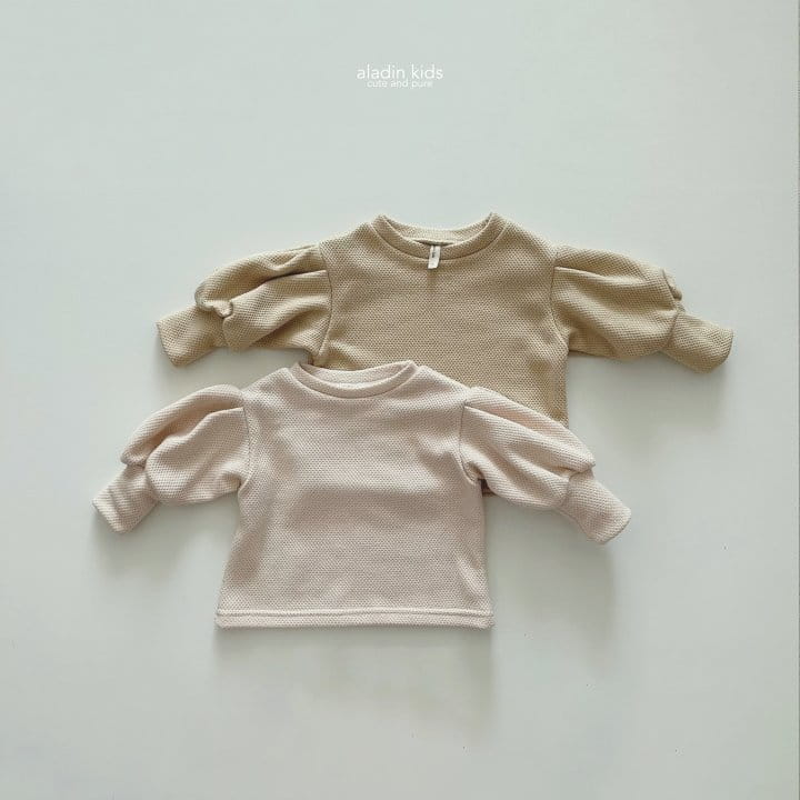 Aladin - Korean Children Fashion - #Kfashion4kids - Puff Knit Tee - 8