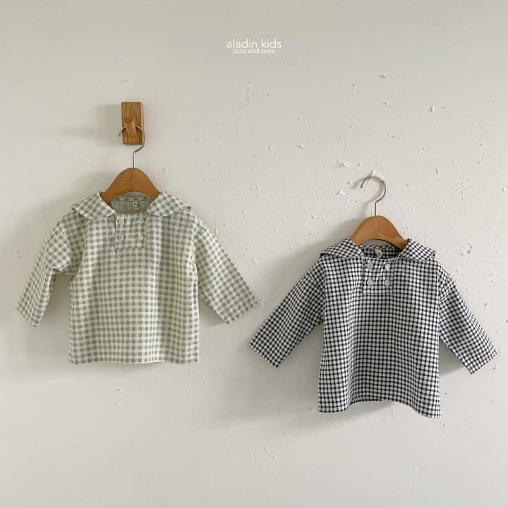 Aladin - Korean Children Fashion - #childofig - Two Button Blouse - 3