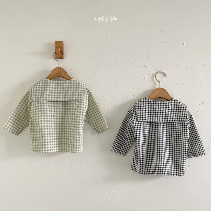 Aladin - Korean Children Fashion - #childofig - Two Button Blouse - 4