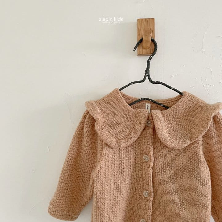 Aladin - Korean Children Fashion - #childrensboutique - Knit Collar Cardigan - 5