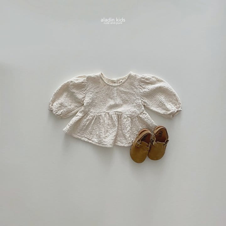 Aladin - Korean Children Fashion - #designkidswear - Lace Embrodiery Blouse - 6