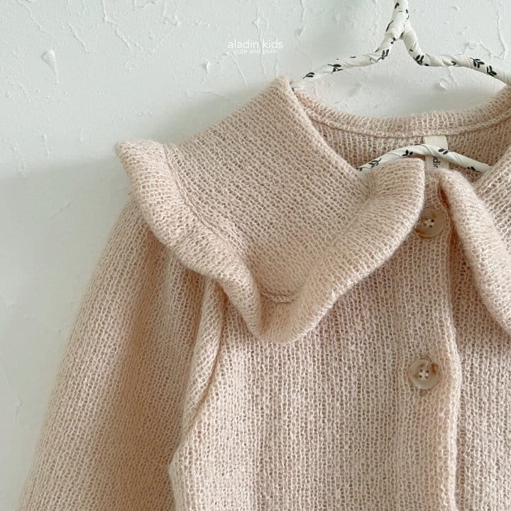 Aladin - Korean Children Fashion - #discoveringself - Knit Collar Cardigan - 7