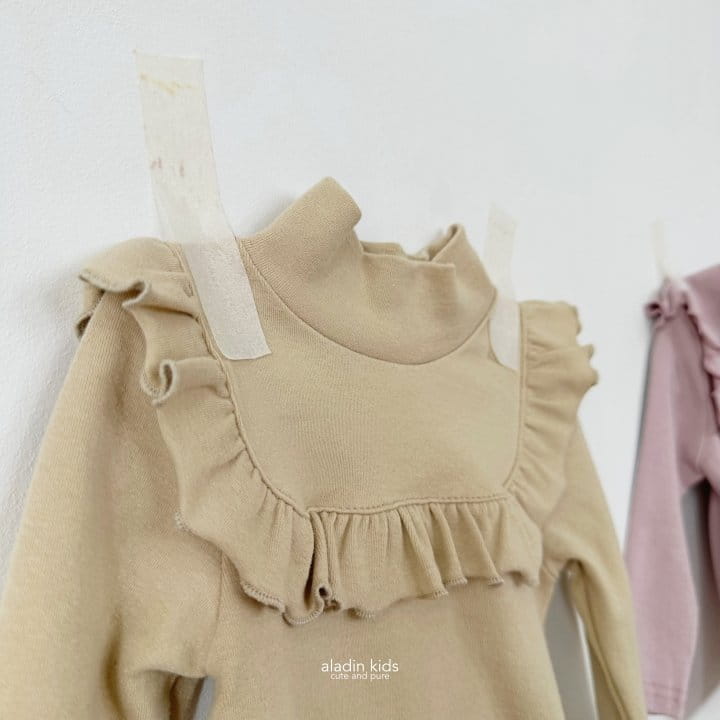 Aladin - Korean Children Fashion - #fashionkids - Half Frill Tee - 2