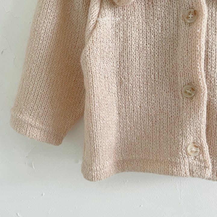 Aladin - Korean Children Fashion - #fashionkids - Knit Collar Cardigan - 8