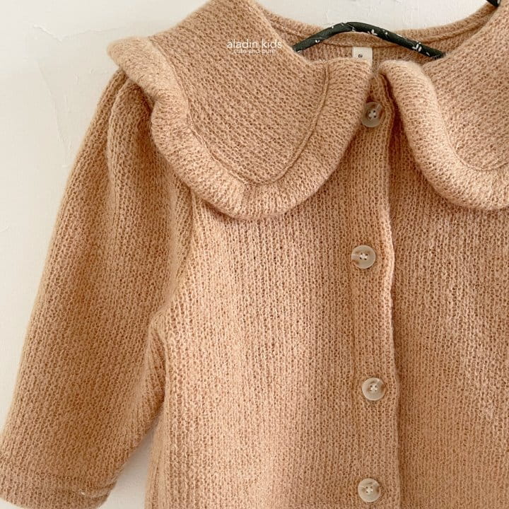 Aladin - Korean Children Fashion - #kidsshorts - Knit Collar Cardigan - 9