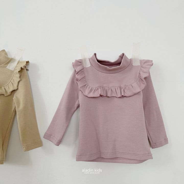 Aladin - Korean Children Fashion - #kidzfashiontrend - Half Frill Tee - 5