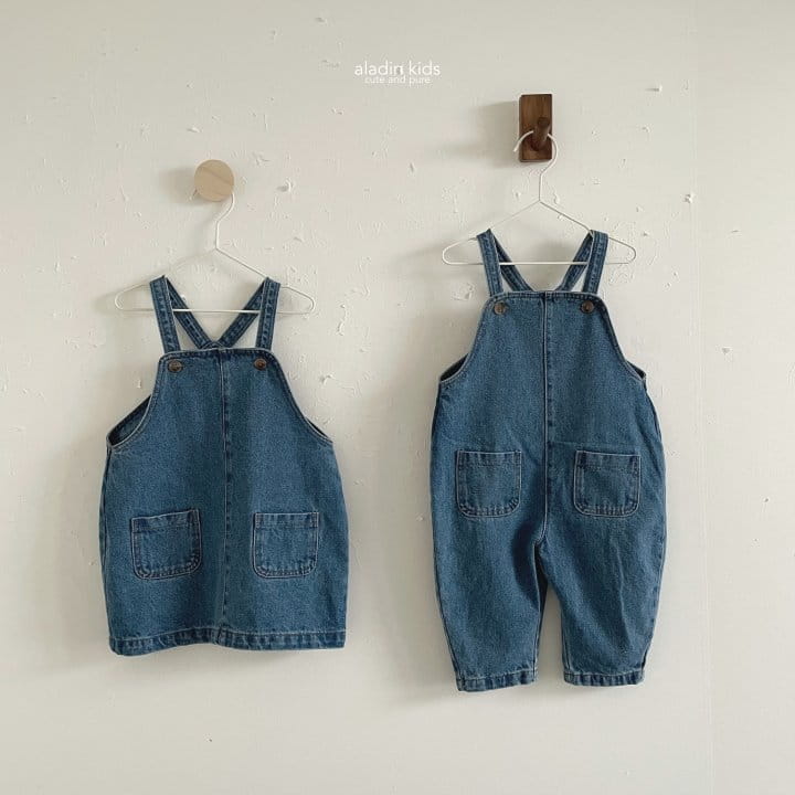 Aladin - Korean Children Fashion - #magicofchildhood - Dungarees Skirt - 2