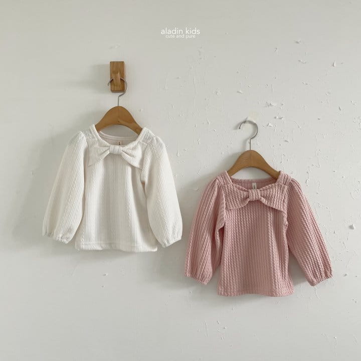 Aladin - Korean Children Fashion - #magicofchildhood - Petit Ribbon Tee - 9