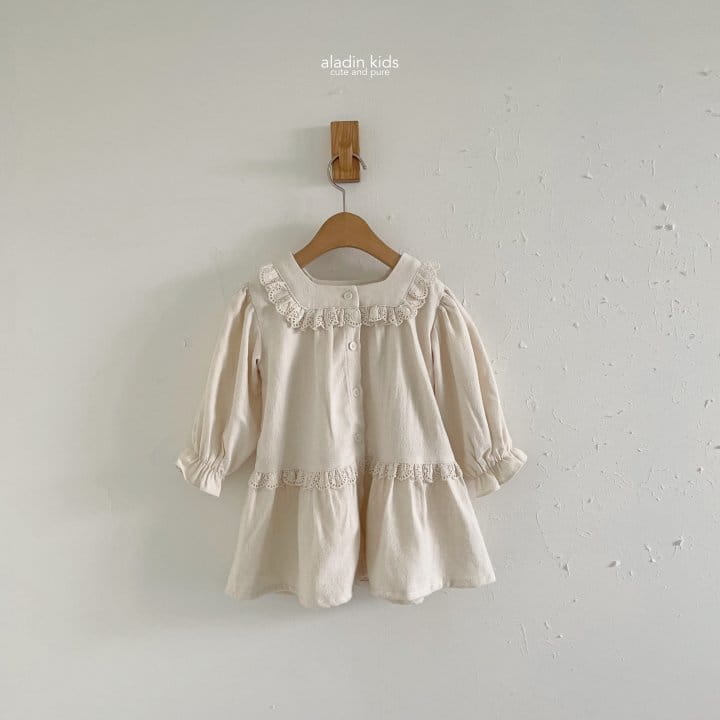 Aladin - Korean Children Fashion - #prettylittlegirls - Odri Lace One-piece