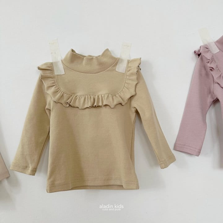 Aladin - Korean Children Fashion - #prettylittlegirls - Half Frill Tee - 10