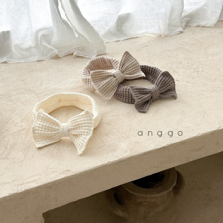 Anggo - Korean Baby Fashion - #babyboutiqueclothing - Bebe Croiffle Hairband