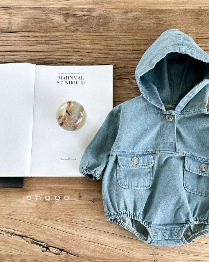 Anggo - Korean Baby Fashion - #babyfever - Bebe Crunch Anorak Romper - 3