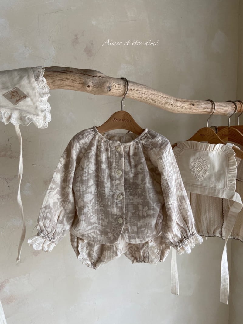 Anne Shirley - Korean Baby Fashion - #babyboutiqueclothing - Sue Blan Top Bottom Set - 5