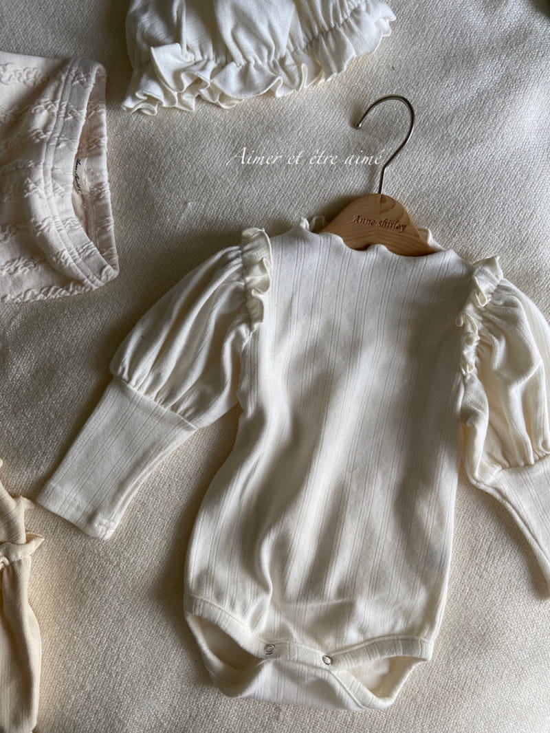 Anne Shirley - Korean Baby Fashion - #babyboutiqueclothing - Ilay Frill Bodysuit - 6