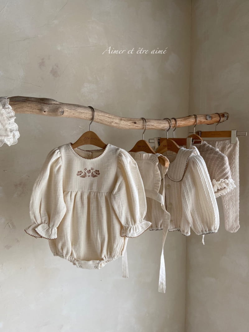 Anne Shirley - Korean Baby Fashion - #babyoninstagram - Silvie Bodysuit - 9