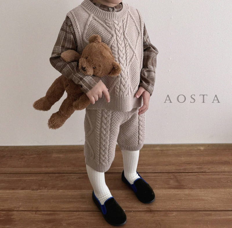 Aosta - Korean Children Fashion - #Kfashion4kids - Knit Pants - 7