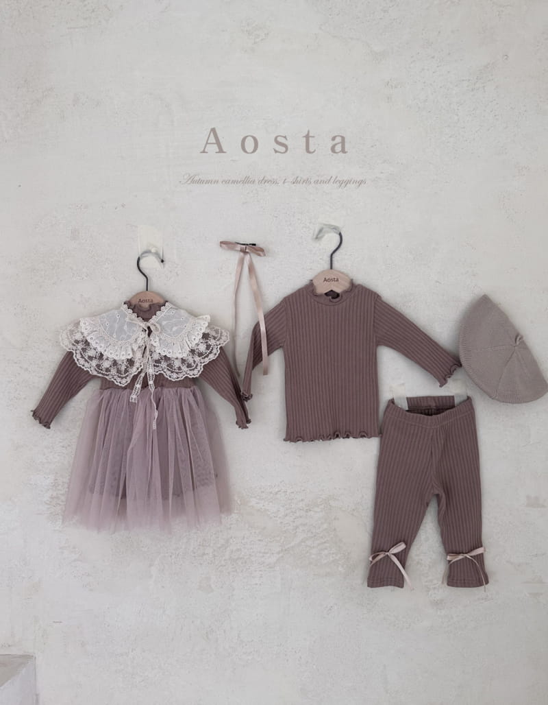 Aosta - Korean Children Fashion - #childofig - Camellia Tee - 9