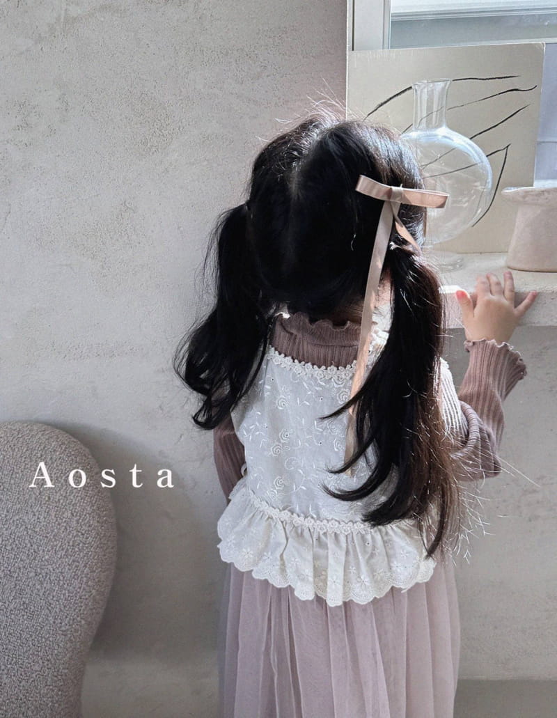 Aosta - Korean Children Fashion - #childofig - Camellia One-piece - 7