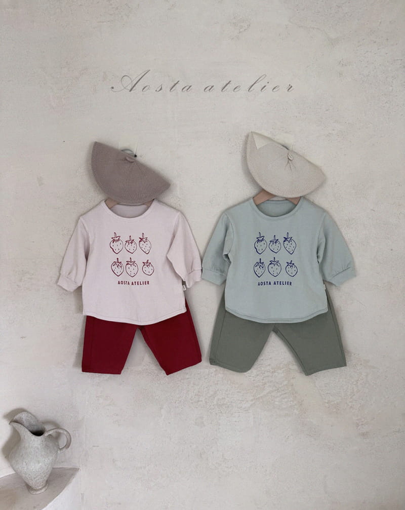 Aosta - Korean Children Fashion - #childrensboutique - Strawberry Tee - 4