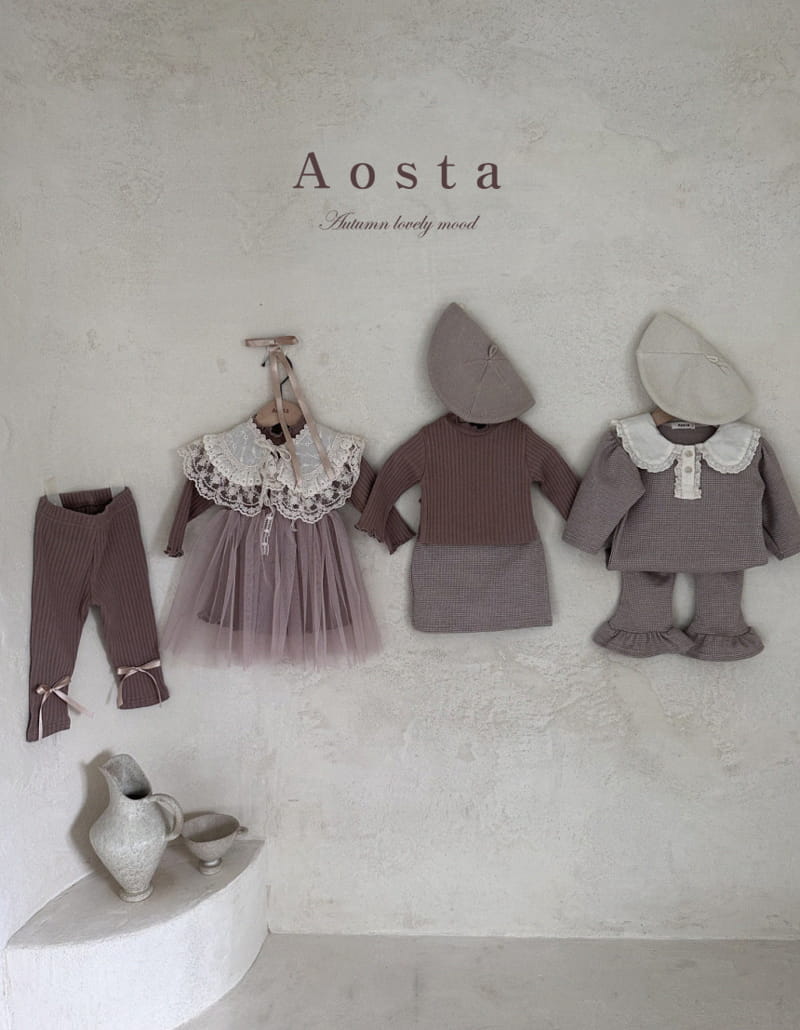 Aosta - Korean Children Fashion - #designkidswear - Camellia Tee - 11