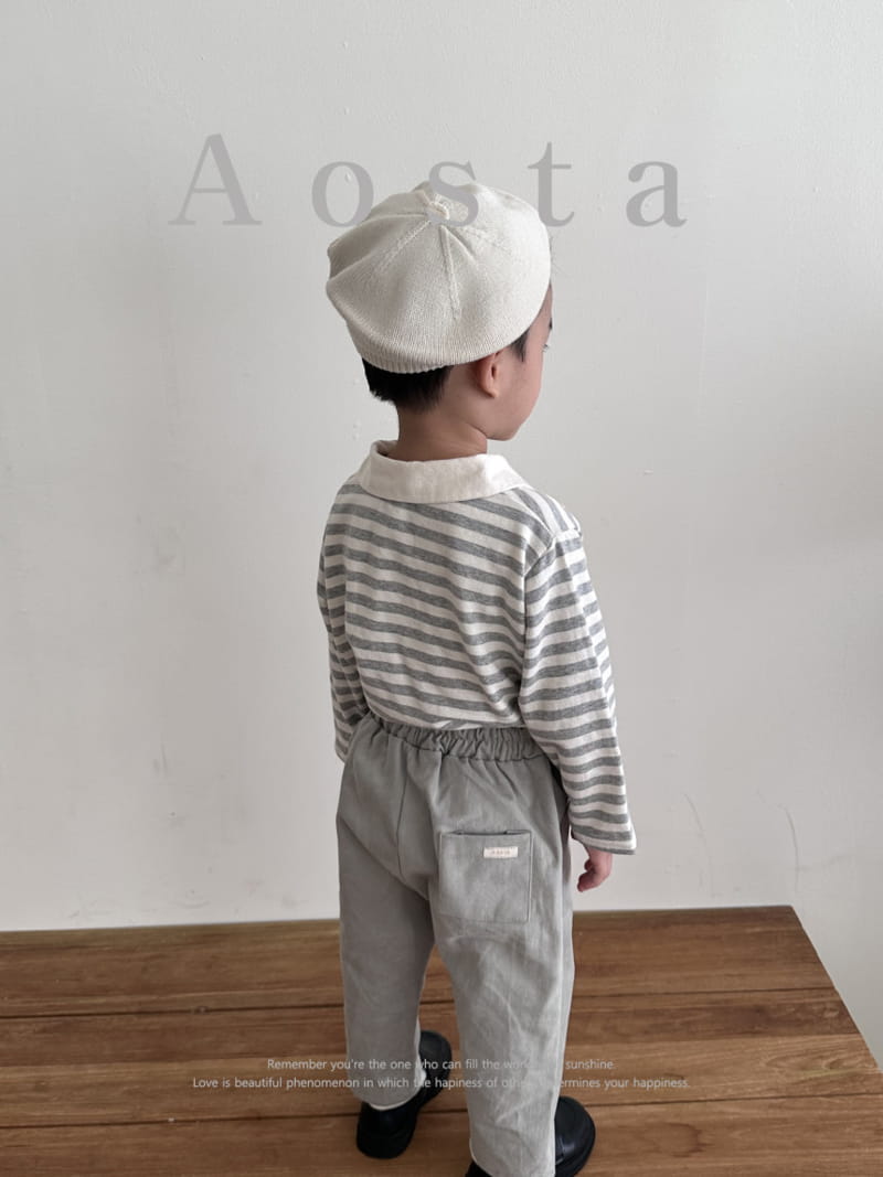 Aosta - Korean Children Fashion - #kidsshorts - Marke Tee - 4