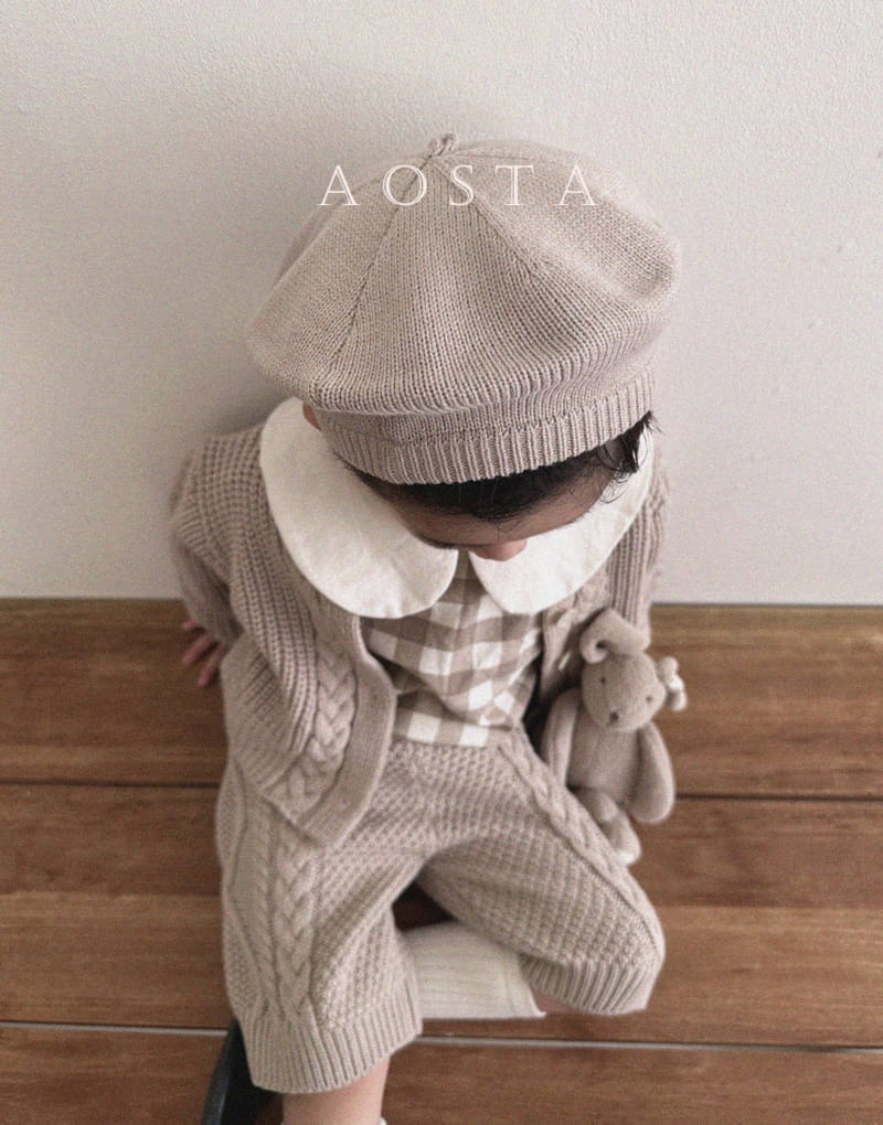 Aosta - Korean Children Fashion - #kidsstore - Knit Pants - 5