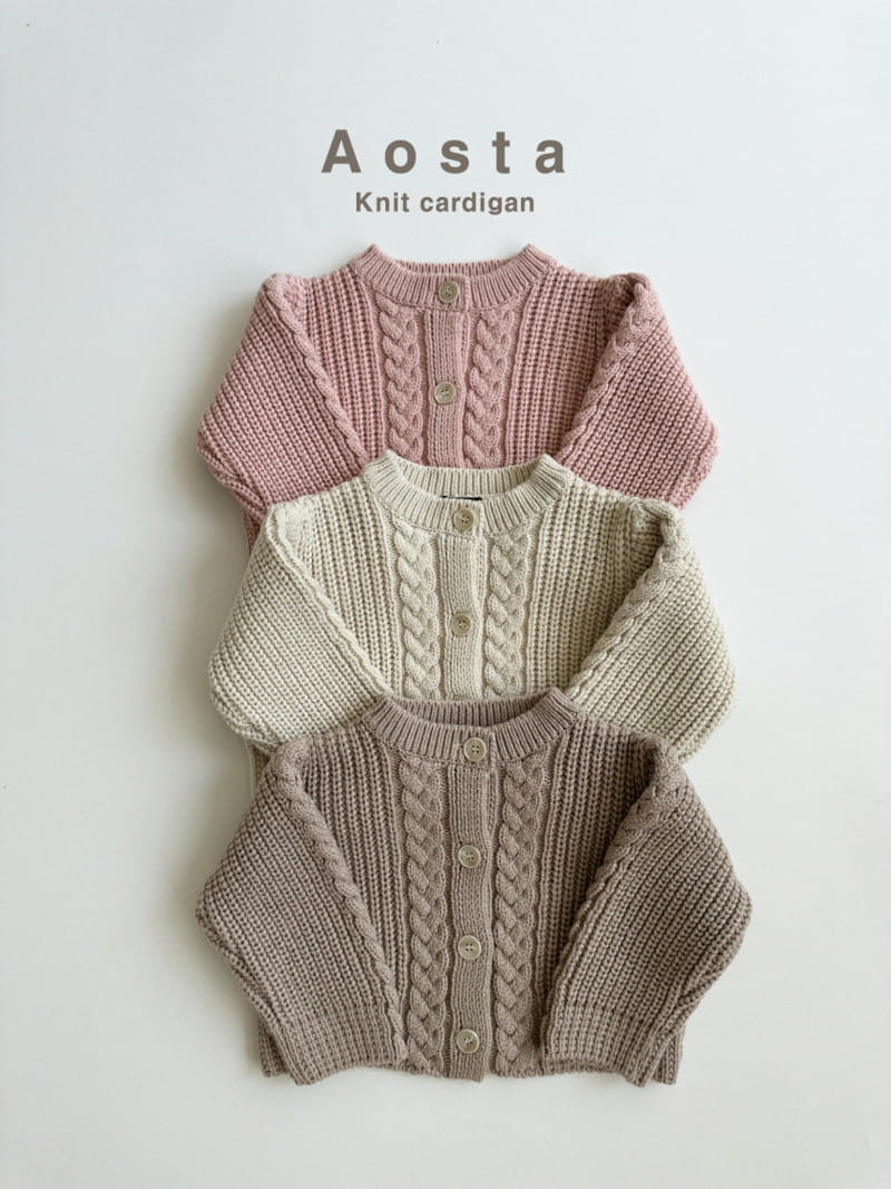 Aosta - Korean Children Fashion - #kidsstore - Knit Cardigan - 2