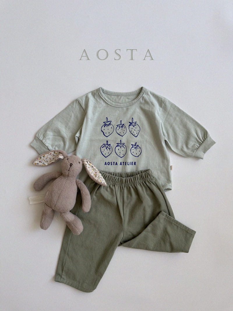 Aosta - Korean Children Fashion - #kidzfashiontrend - Strawberry Tee - 9