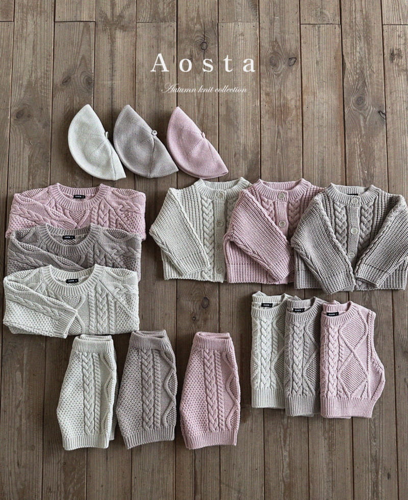 Aosta - Korean Children Fashion - #kidzfashiontrend - Knit Cardigan - 3