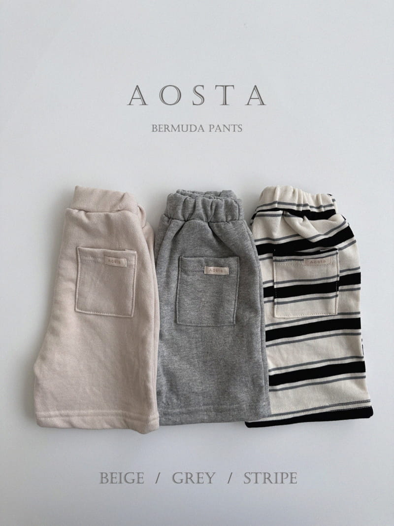 Aosta - Korean Children Fashion - #littlefashionista - Bumuda Pants