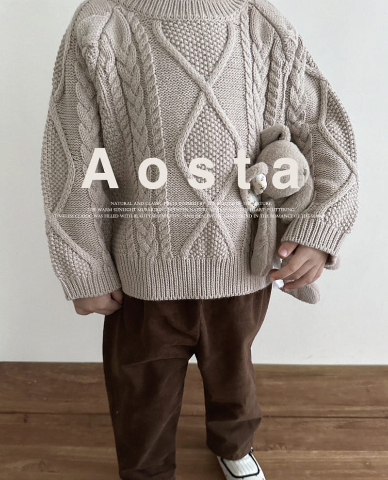 Aosta - Korean Children Fashion - #littlefashionista - Knit Pullover - 9