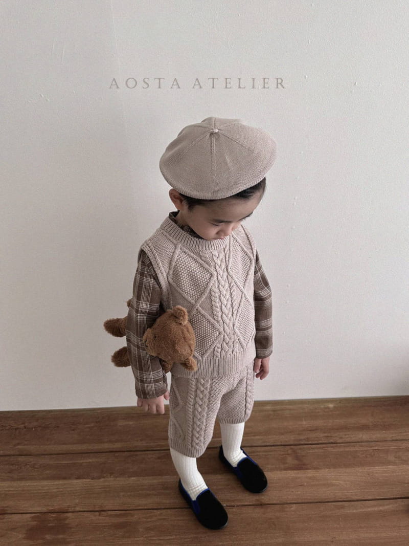 Aosta - Korean Children Fashion - #littlefashionista - Knit Pants - 8