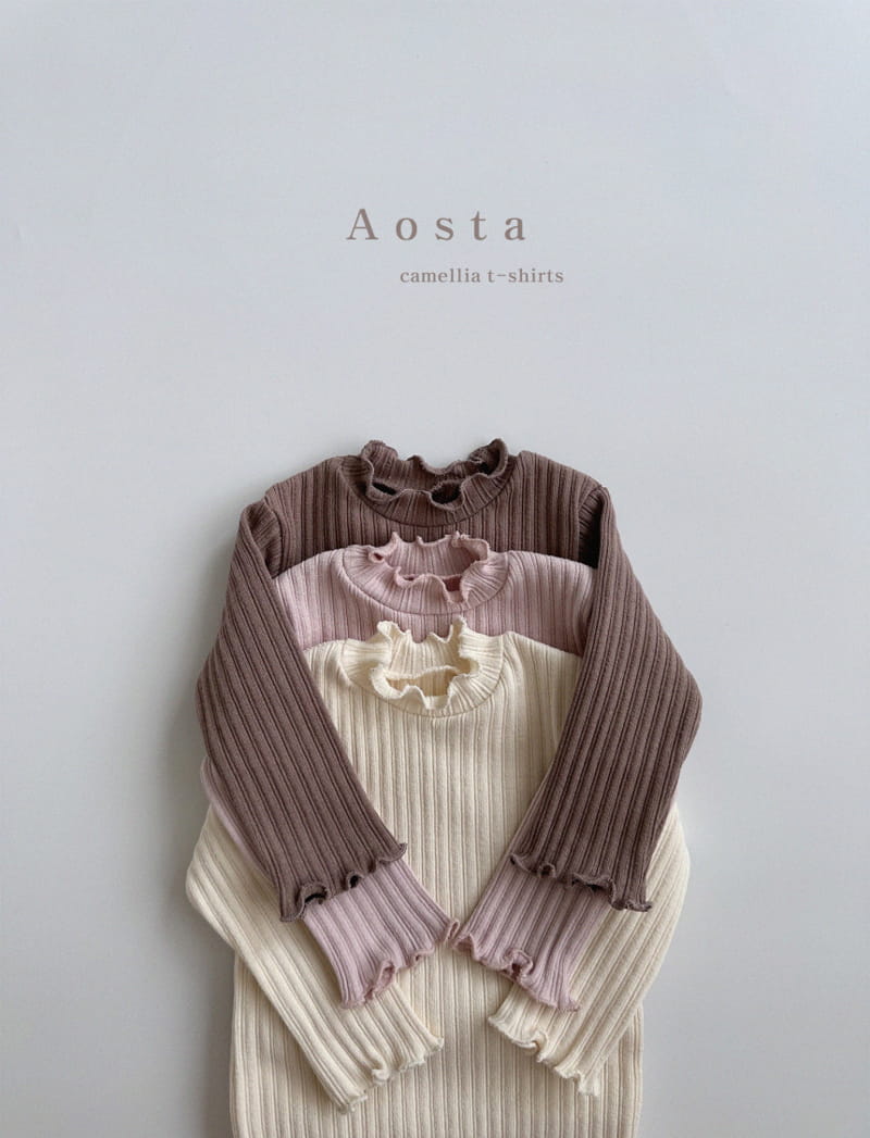 Aosta - Korean Children Fashion - #magicofchildhood - Camellia Tee - 5