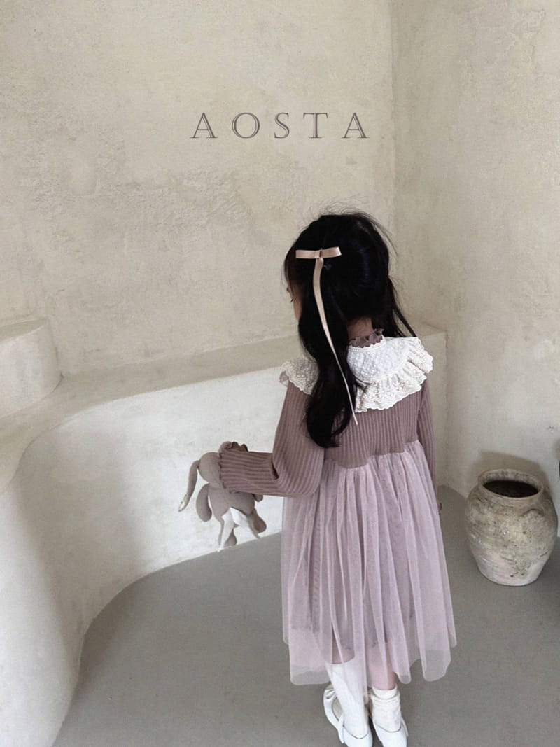 Aosta - Korean Children Fashion - #minifashionista - Camellia One-piece - 5