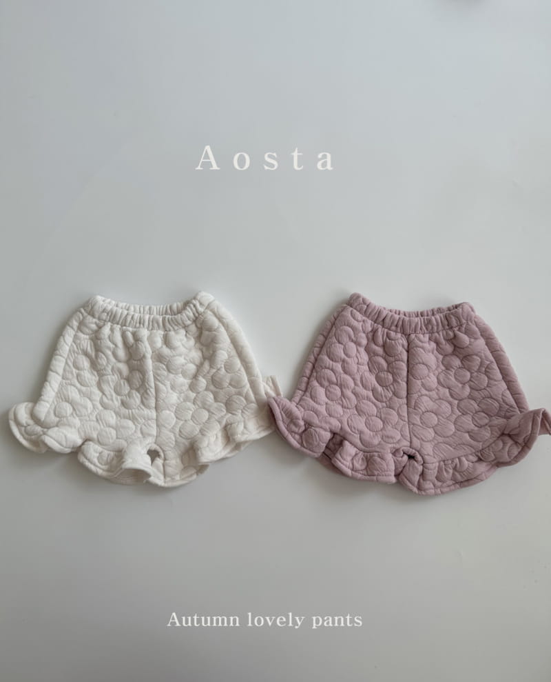 Aosta - Korean Children Fashion - #prettylittlegirls - Lovely Frill Pants