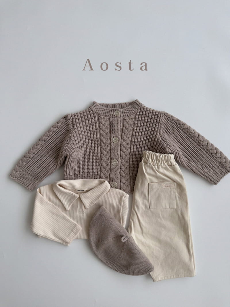 Aosta - Korean Children Fashion - #prettylittlegirls - Knit Cardigan - 8