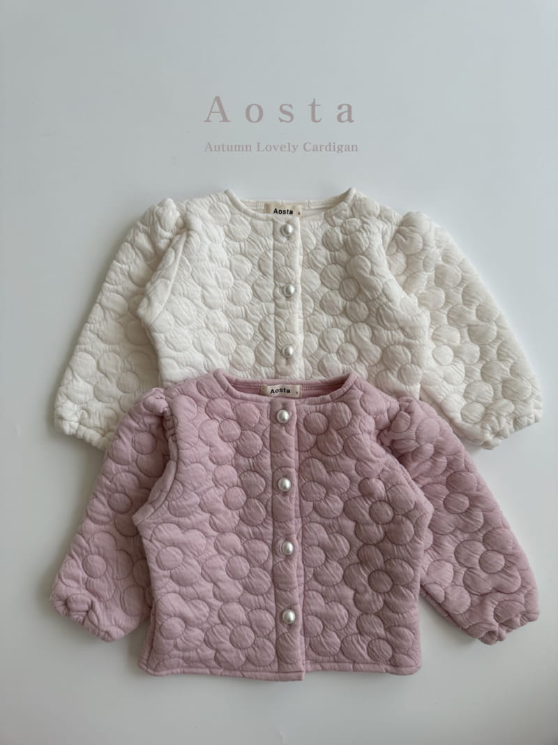 Aosta - Korean Children Fashion - #todddlerfashion - Lovely Cardigan