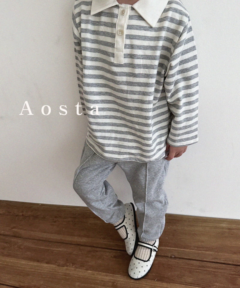 Aosta - Korean Children Fashion - #toddlerclothing - Marke Tee - 12