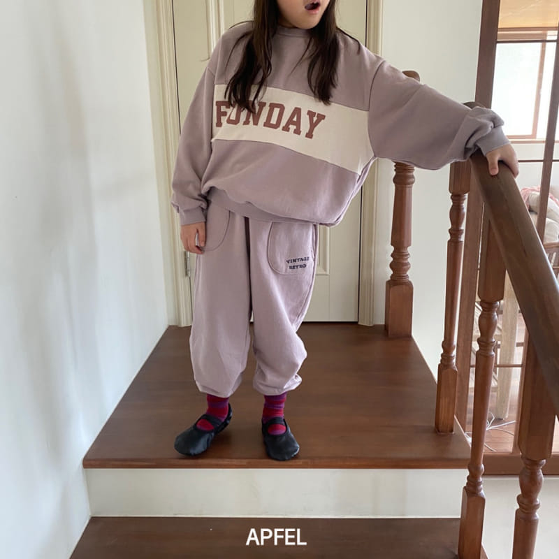 Apfel - Korean Children Fashion - #Kfashion4kids - Fun Day Sweatshirt - 6