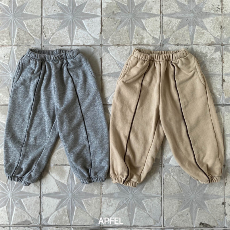 Apfel - Korean Children Fashion - #childofig - Line Pants