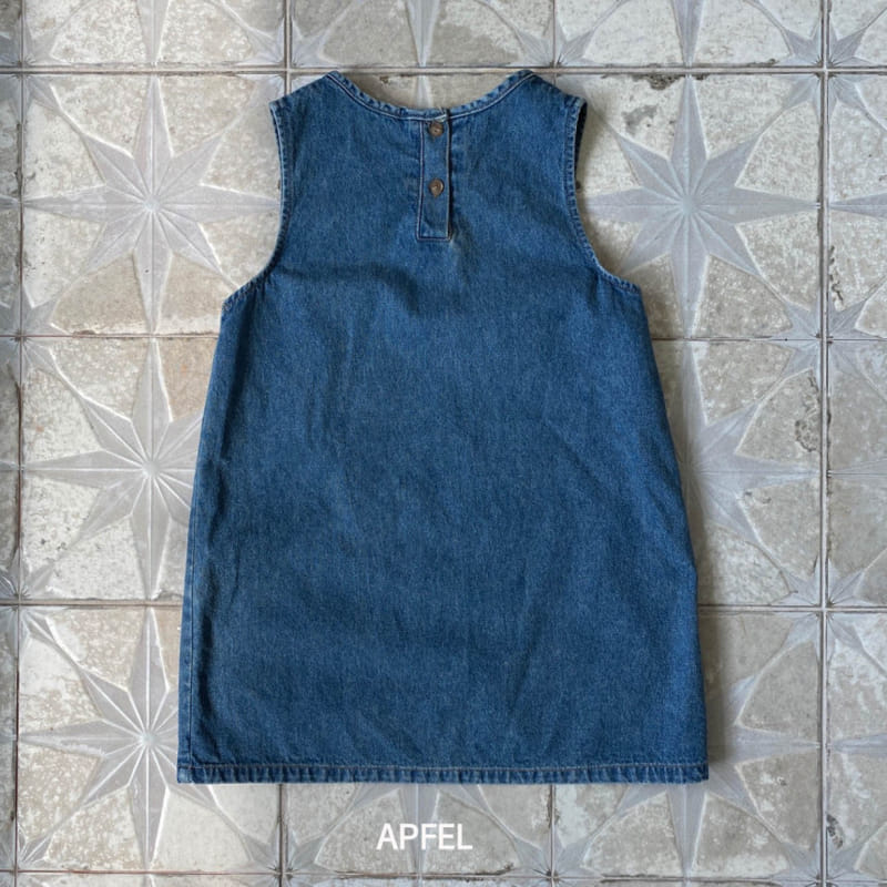 Apfel - Korean Children Fashion - #designkidswear - Gretel Denim One-piece - 2