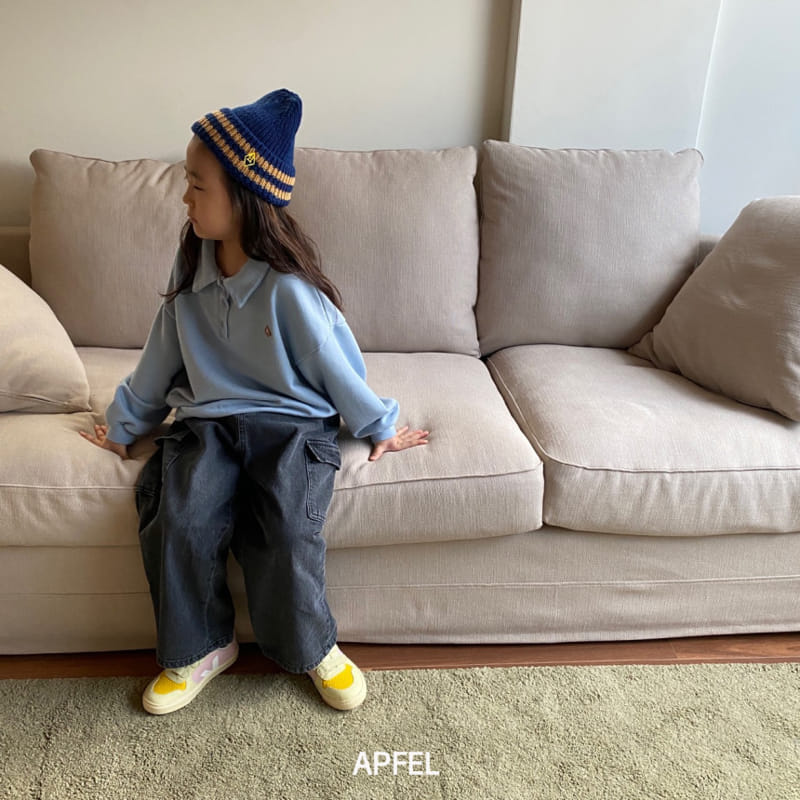 Apfel - Korean Children Fashion - #designkidswear - Mer Gunbbang Denim Pants - 6