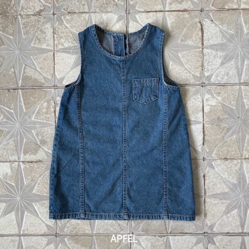 Apfel - Korean Children Fashion - #discoveringself - Gretel Denim One-piece - 3