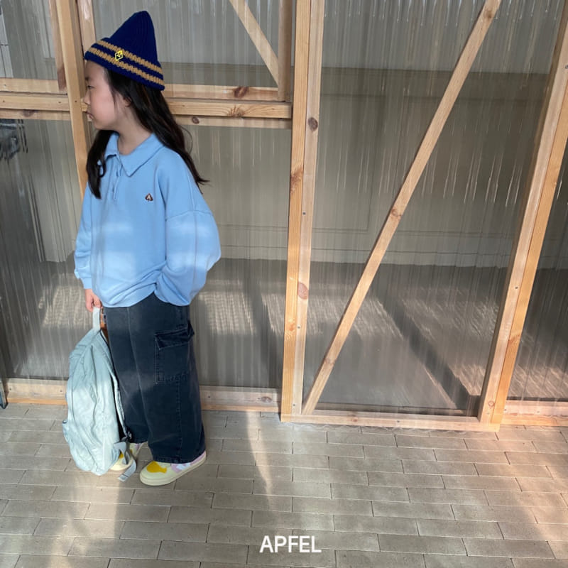 Apfel - Korean Children Fashion - #discoveringself - Mer Gunbbang Denim Pants - 7